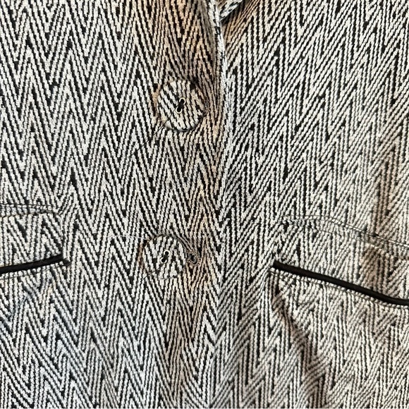 Tart soft knit grey patterned blazer jacket - Picture 6 of 13